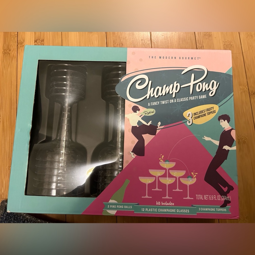 Champ Pong Party Game Set